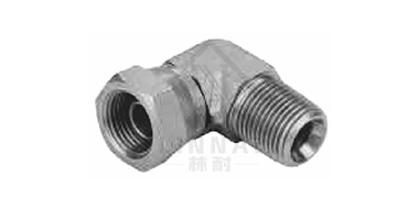 90&deg;彎布錐管外螺紋/美制NPSM
內螺紋60&deg;外錐