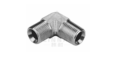 90&deg;彎布錐管外螺紋