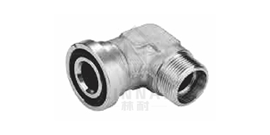 90&deg;彎公制螺紋卡套式/重系列
法蘭ISO6162-2